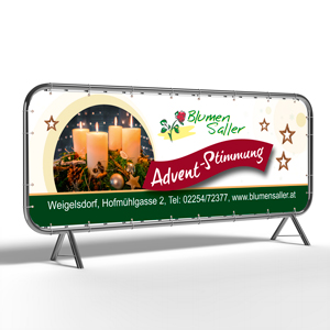 bannerwerbung von grafikerin