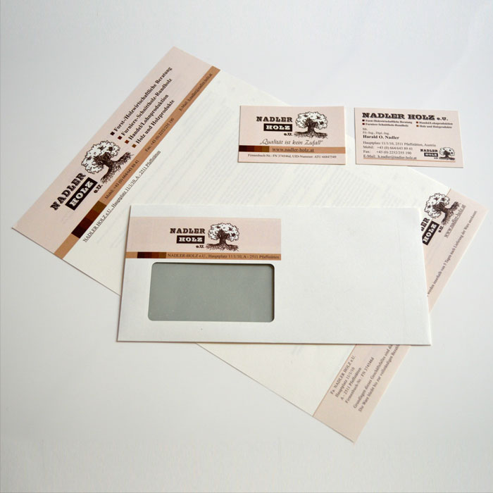 corporate-design für holzhandel