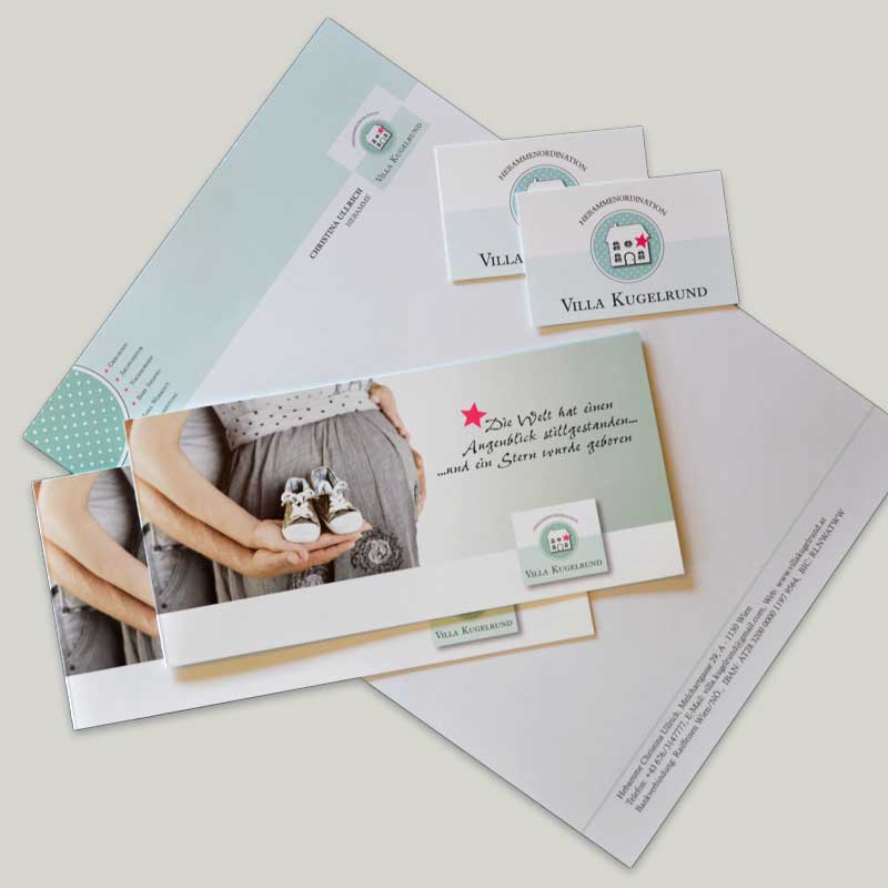 corporate-design für hebamme