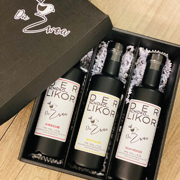 corporate-design beispiel für Flaschenetikett