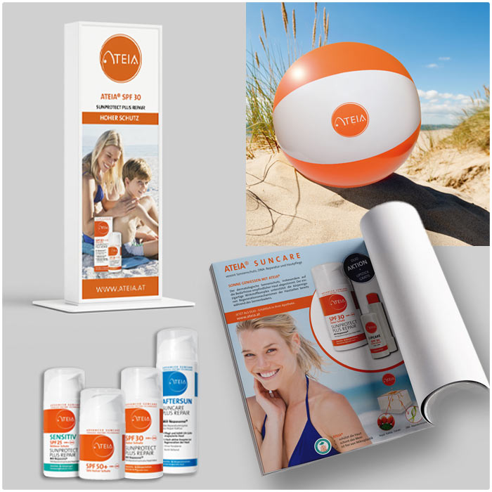 corporate design sonnencreme